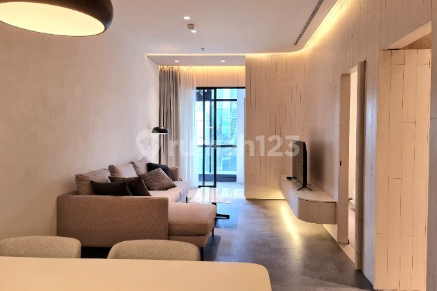 Sell Sudirman Suites Apartment 2 BR Good Interior Minimalist Urban Living Ready to Occupy 2
