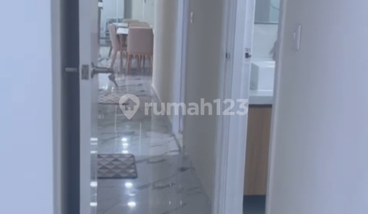 For Rent Taman Rasuna Apartment 3 Bedroom Furnished Brand New Renovated 2