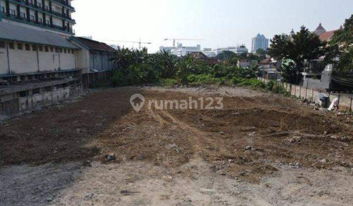 Dijual Tanah di Senen Luas 4217 Pinggir Jalan Raya Hoek Posisi Bagus 1