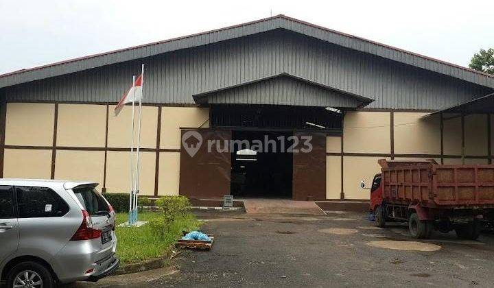 Dijual Gudang di Narogong Raya Lt 16000 Dekat Dengan Gerbang Tol 2