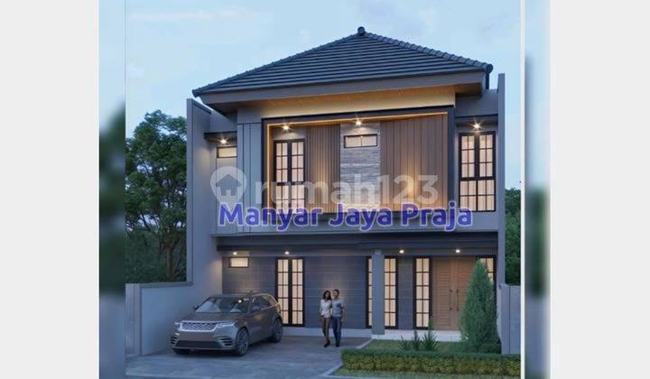 Rumah Baru & Bagus di Kawasan Manyar Tengah, Surabaya