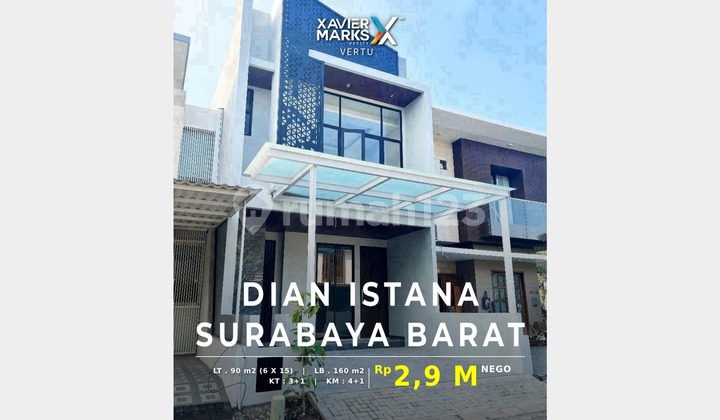 New 2-Story House, Nice and Strategic, Moca Vrbana, Surabaya 2