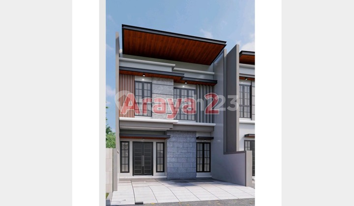Two-Story House, Contemporary Minimalist in Galaxy Bumi Permai, Surabaya 2