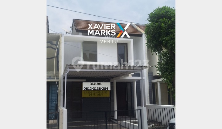 Rumah 2 Lantai, Bagus dan Lokasi Strategis di Pantai Mentari, SBY