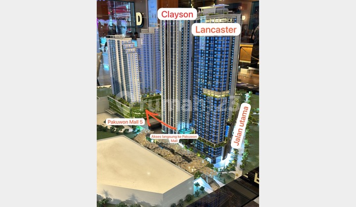 Clayson Tower, Lokasi Ramai, Pakuwon Mall, Surabaya Clayson Tower, Lokasi Ramai, Pakuwon Mall, Surabaya