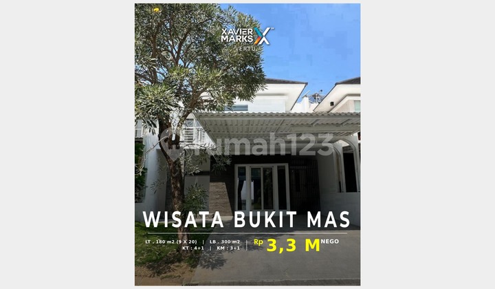 Rumah Minimalis, Bagus & Siap Huni, Wisata Bukit Mas, Surabaya