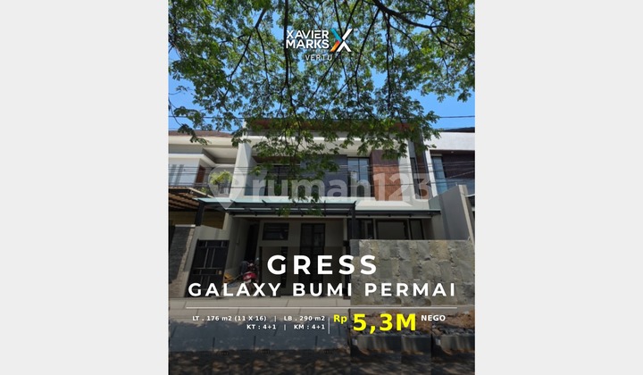 Rumah Gress, Strategis di Galaxy Bumi Permai, SBY
