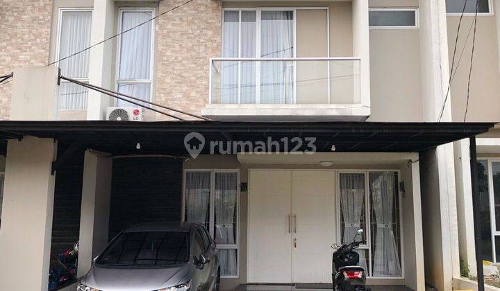 Rumah minimalis modern 2 lantai di Bukit Dago Pamulang semi Furnish siap huni di Claster Lake View Bukit Dago Pasar Jengkol Gunung Sindur Bogor 1