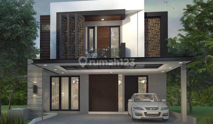 Rumah 2 Lantai Baru di Grand Pakuwon Minimalis Modern 1