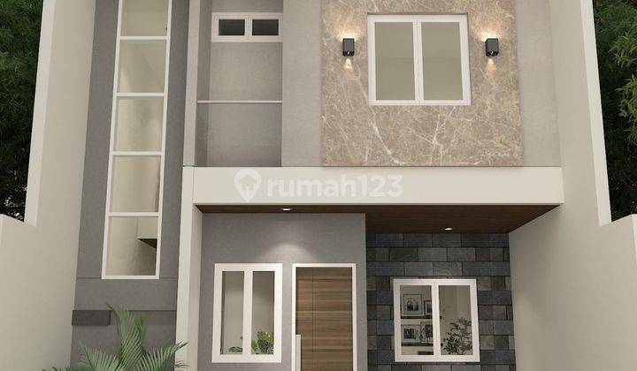 Rumah Baru Minimalis Modern Pondok Candra, Sidoarjo Termurah 2