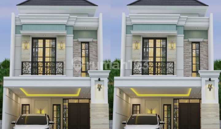 Rumah Baru Gress Babatan Pantai 4 Kamar Tidur Hanya 2Man