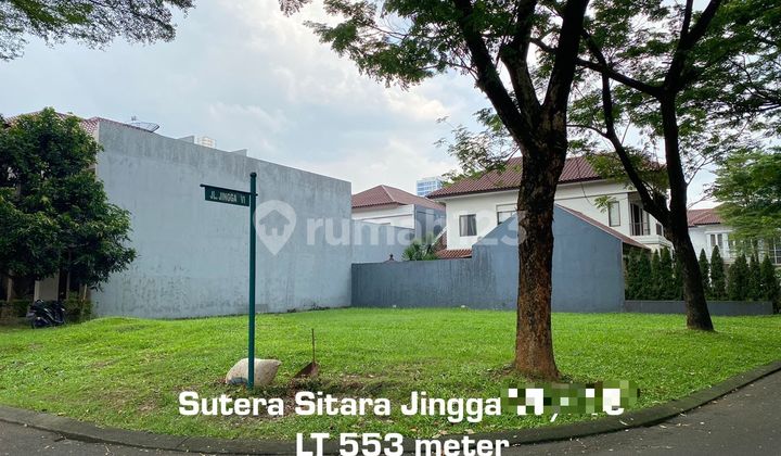 Dijual Tanah Kavling Sutera Sitara Jingga Alam Sutera