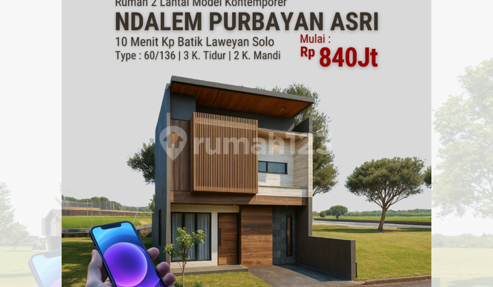 Beli Rumah Bonus Handphone, Purbayan Solo