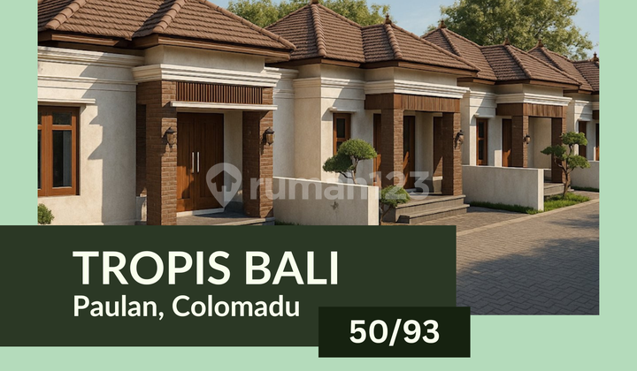 Bali-Style House in Colomadu, 3 Minutes from Adi Sucipto Road, Solo
