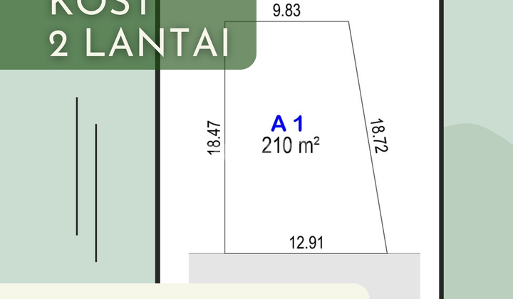 Dekat UMS Solo Kost Siap Bangun, 10 Menit ke Pusat Kota Dekat UMS Solo Kost Siap Bangun, 10 Menit ke Pusat Kota