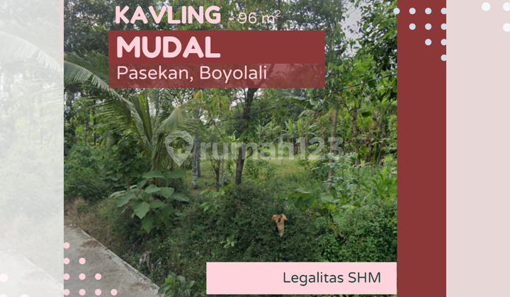 Tanah Kavling Murah, Pasekan Boyolali 100 Jutaan