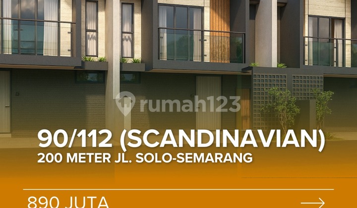 Modern 2-Story House in Boyolali, 2 Minutes from Solo-Semarang Road