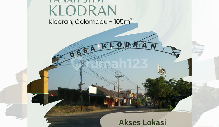 Colomadu land, 4.7 million/m, 4 minutes to Colomadu 2 Public Health Center Colomadu land, 4.7 million/m, 4 minutes to Colomadu 2 Public Health Center