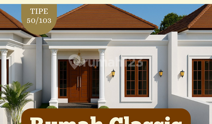 Rumah Desain Klasik Mewah di Colomadu, 6 Menit Hotel Ramada Solo Rumah Desain Klasik Mewah di Colomadu, 6 Menit Hotel Ramada Solo