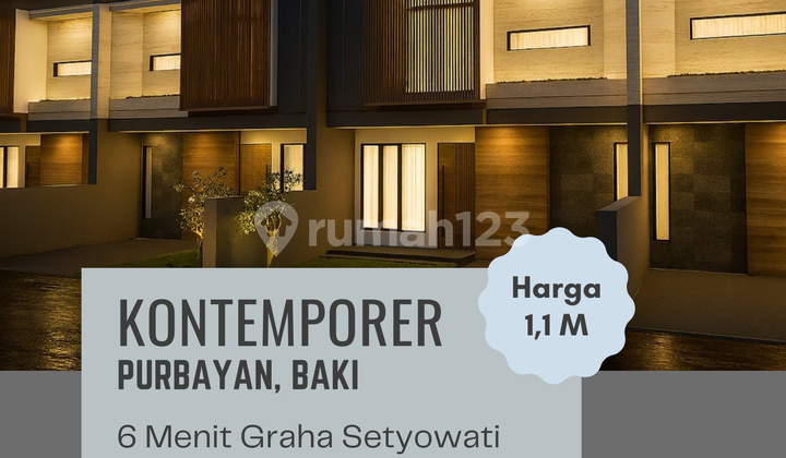 Hunian SHM 2 Lt Purbayan, Timur Jl Raya Gawok Solo