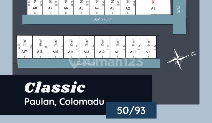 Classic Luxury Design House in Colomadu Solo 500 Millions 2