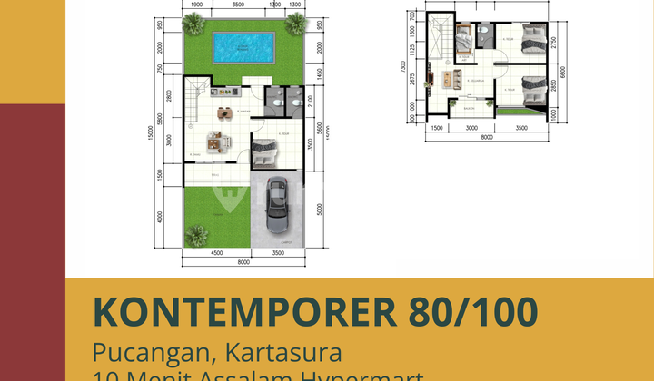 700 Jt-an RUMAH Tingkat, Cash Bertahap, Area Kartasura Solo 2