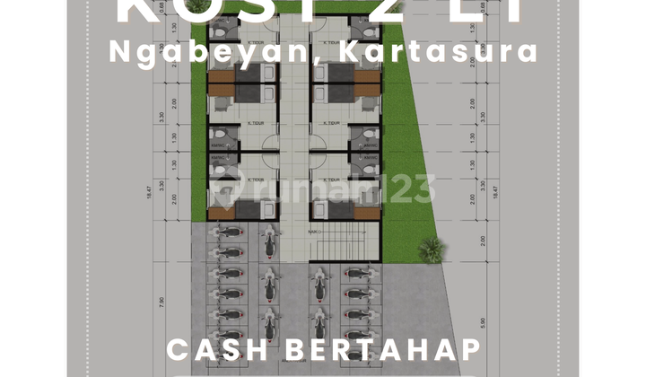 Near UMS and UIN Campus, 2-Story Boarding House, 10 Minutes to Solo Airport Near UMS and UIN Campus, 2-Story Boarding House, 10 Minutes to Solo Airport