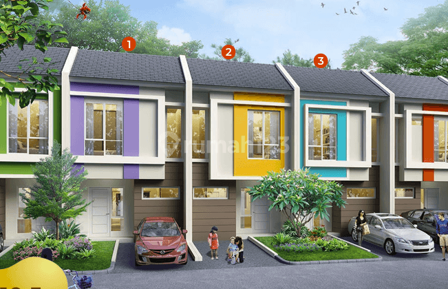 Dijual Rumah Hunian 2 Lantai Di Cluster Martinez, Gading Serpong  2