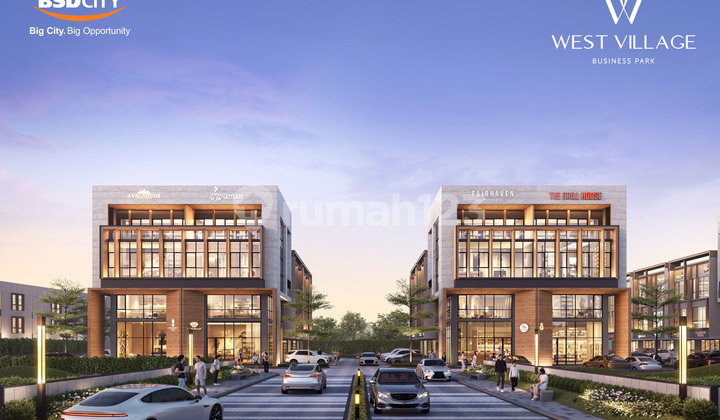 Ruko West Village Business Park Tahap Kedua Bsd 