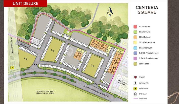 Ruko Centeria Square Type Duluxe Summarecon Bogor  2