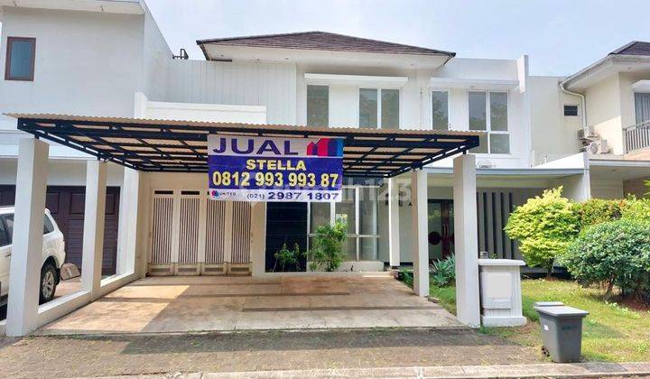 Dijual Rumah Cluster Cajuputi De Park Bsd 1