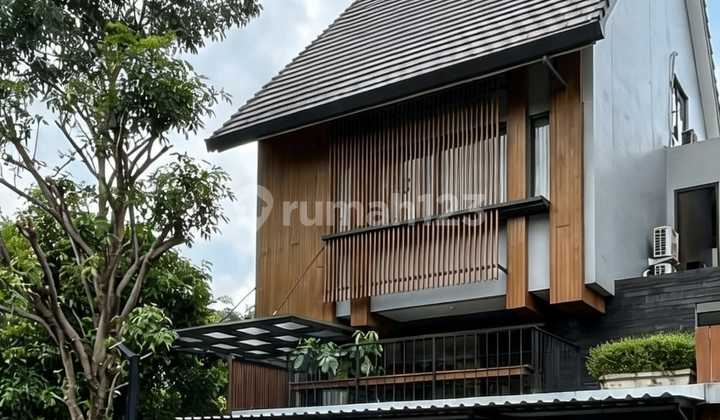 For Sale Exclusive House in Caelus Cluster BSD with Unique, Modern, and Highly Sought-After Architectural Design.