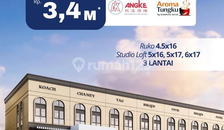 Ruko Maggiore Signature West Integrated With Maggiore Commercial Area