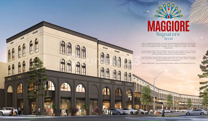 Maggiore Signature West - Integrated With Maggiore Commercial Area