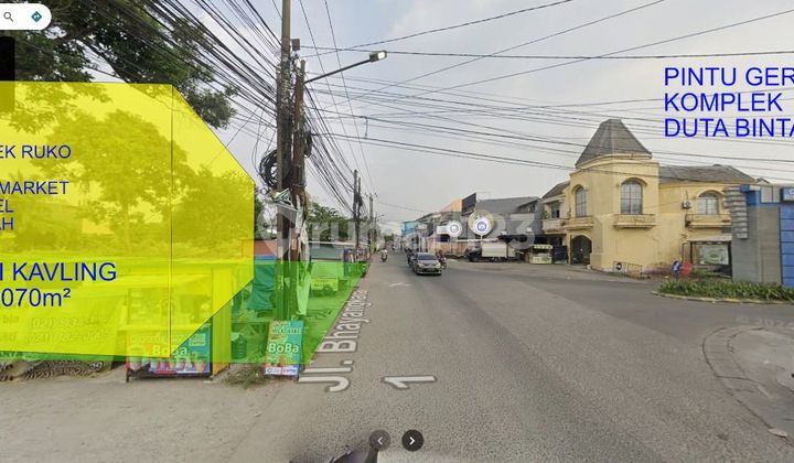 Dijual Tanah Kosong Seberang Perumahan Duta Bintaro