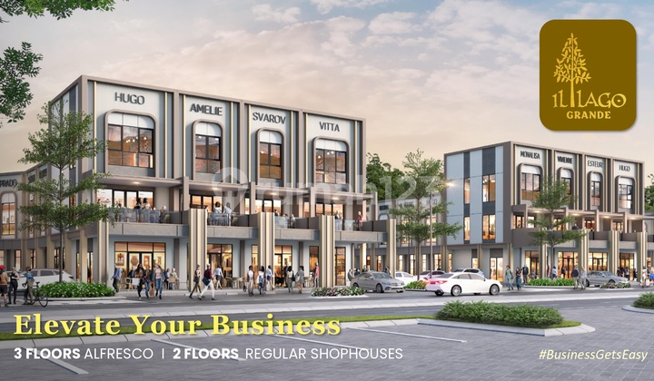 Ruko Illago Square Type 4,5x 17 Gading Serpong 