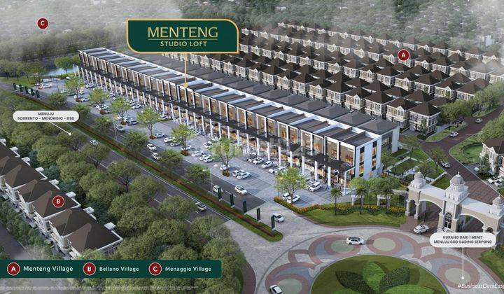 Terbaru Ruko Menteng Studio Loft At Paramount Land Gading Serpong  2