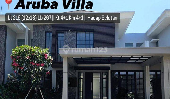 Dijual Rumah Minimalis Siap Huni Aruba Villa Dacey Pakuwon City 1