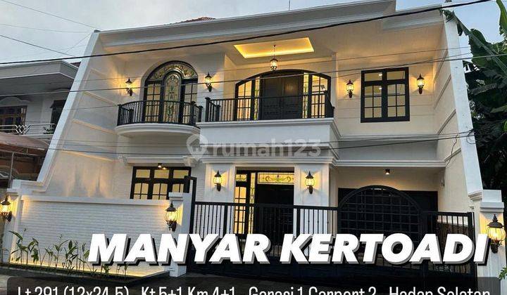 Dijual Rumah Baru Gress Mewah Colonial Modern Manyar Kertoadi 1