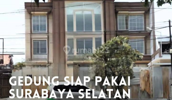 Dijual Gedung Komersial Siap Huni Pakai Bangunan Baru Jemursari 1