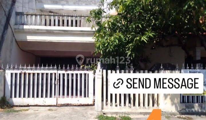 Dijual Rumah Hitung Tanah Murah Row Lebar Darmo Permai Timur 1