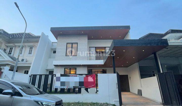 Dijual Rumah Modern Baru Semi Furnish Victorian Villa Bukit Mas 1