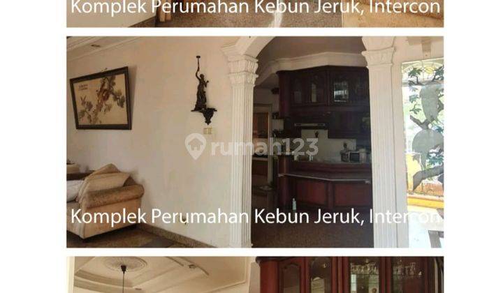 Rumah hoek 2 lantai di intercorn kebun jeruk jakarta barat 2