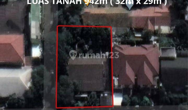 Rumah Tua Hitung Harga Tanah Di Tanah.kusir Jakarta Selatan 1