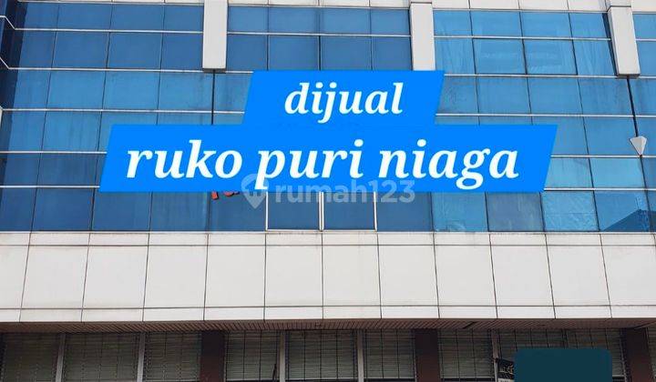 Ruko 3.5 lantai di puri niaga jakarta barat 1