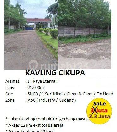 Kavling Di Cikupa 1