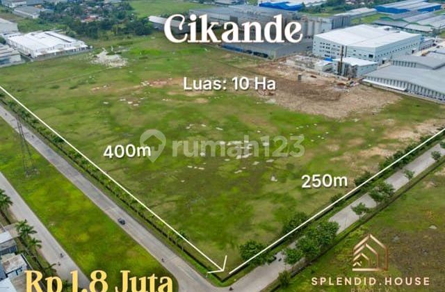 Modern Cikande Industrial Estate Land