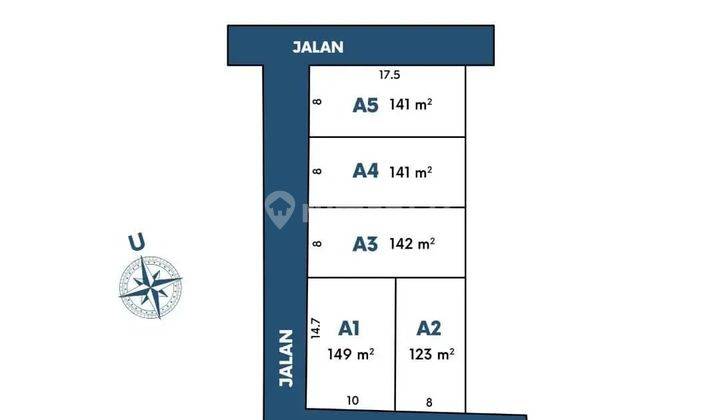 Dekat Kampus Mercubuana Tanah Kapling Perumahan, Siap Akad 1