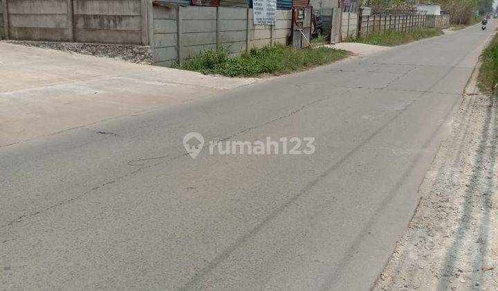 di Jual Tanah Kosong 1.7 Hektar Pinggir Jalan Zona Industri Tigaraksa 1