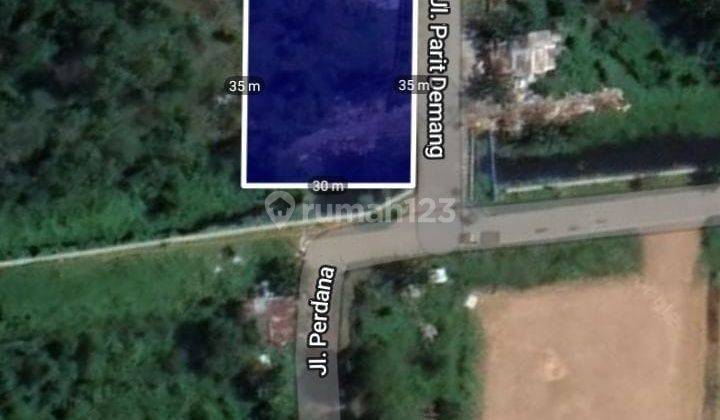 Jual Tanah Siap Bangun Jl Parit Demang Pontianak Selatan 1